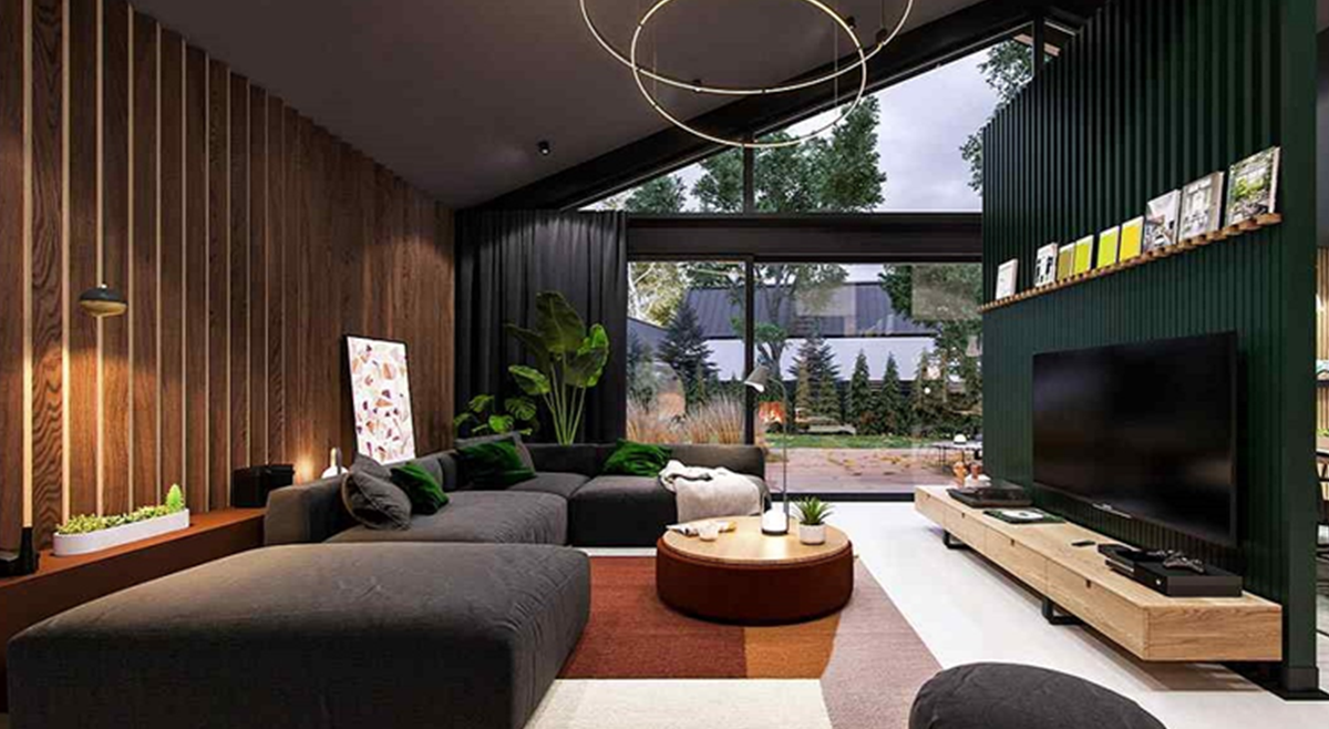 Premium living room visual